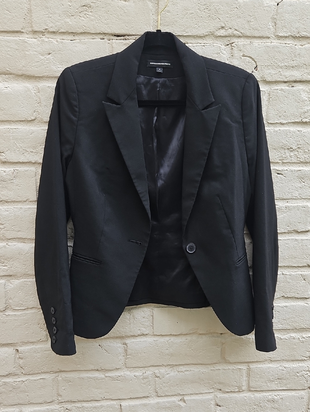 Express Design Studio Black Women's Blazer